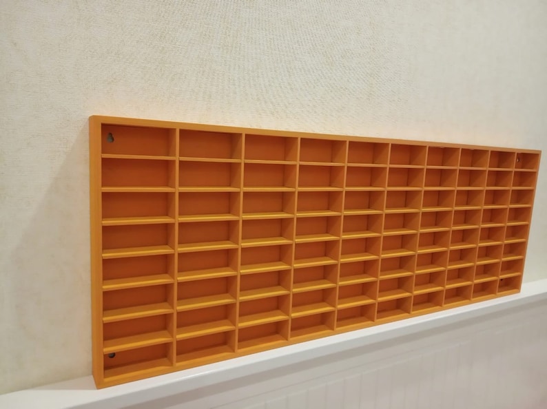 Toy Cars Wood Display Case
