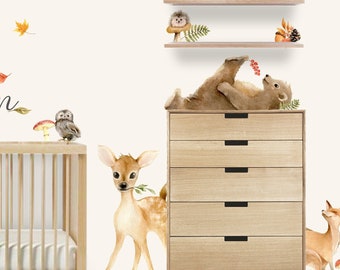 woodland decals for nursery