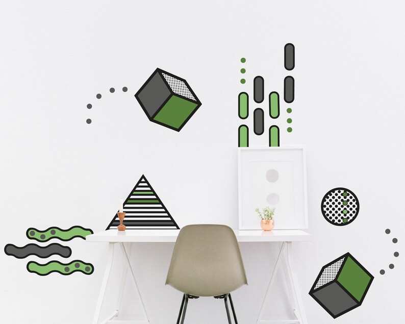 Removable Peel Stick Wallpaper Sticker Graphic 80s 90s Etsy