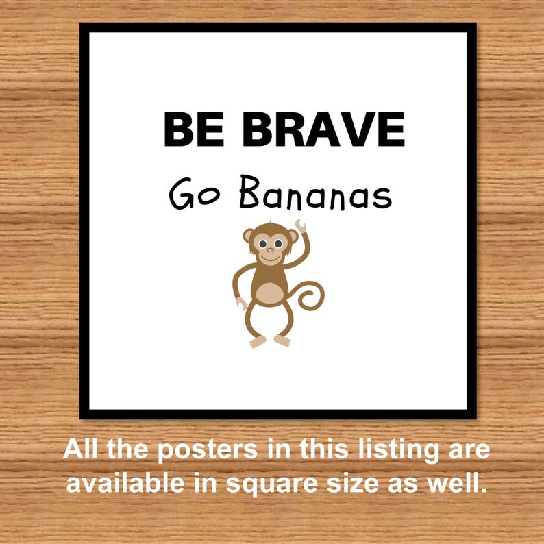 brave banana badge
