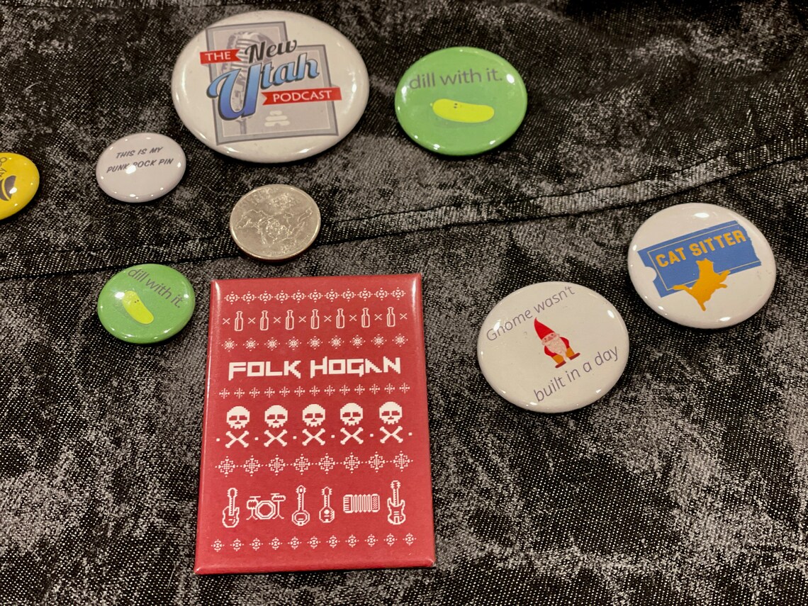 Custom 2x3" Pinback Button: Personalized With Your Design & Text - Etsy
