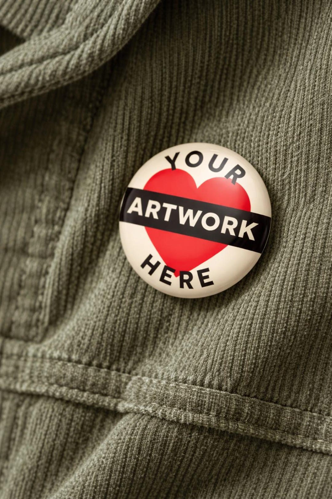 Custom 1.5" Pinback Button • Personalized Photo & Text • Custom Design ...