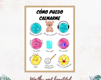 Bilingual Positive Affirmations Printable for Kids Spanish - Etsy