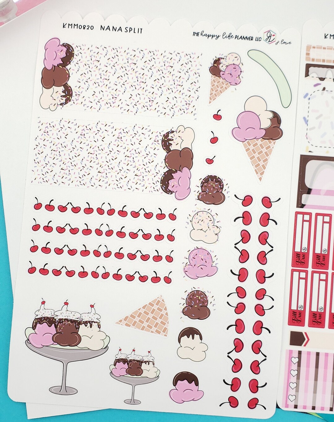 MINI Monthly Planner Sticker Kit, MINI Happy Planner Sticker Kit ...