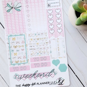 CLASSIC Weekly Planner Sticker Kit, CLASSIC Happy Planner Sticker Kit, Planner stickers, weekly stickers. Read Description!