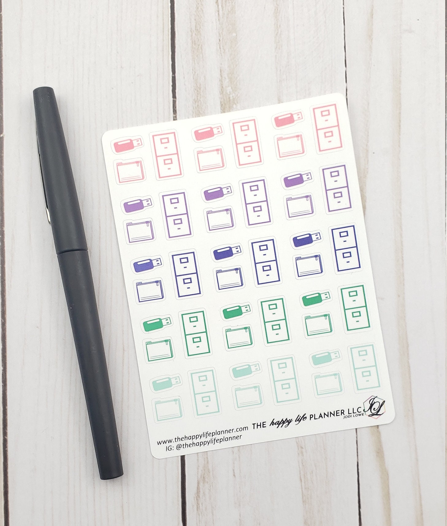 Back File Stickers Back and File Planner Stickers, Back up Files and File Paperwork, File ...