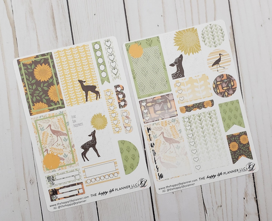 CLASSIC Weekly Planner Sticker Kit, CLASSIC Happy Planner Sticker Kit ...