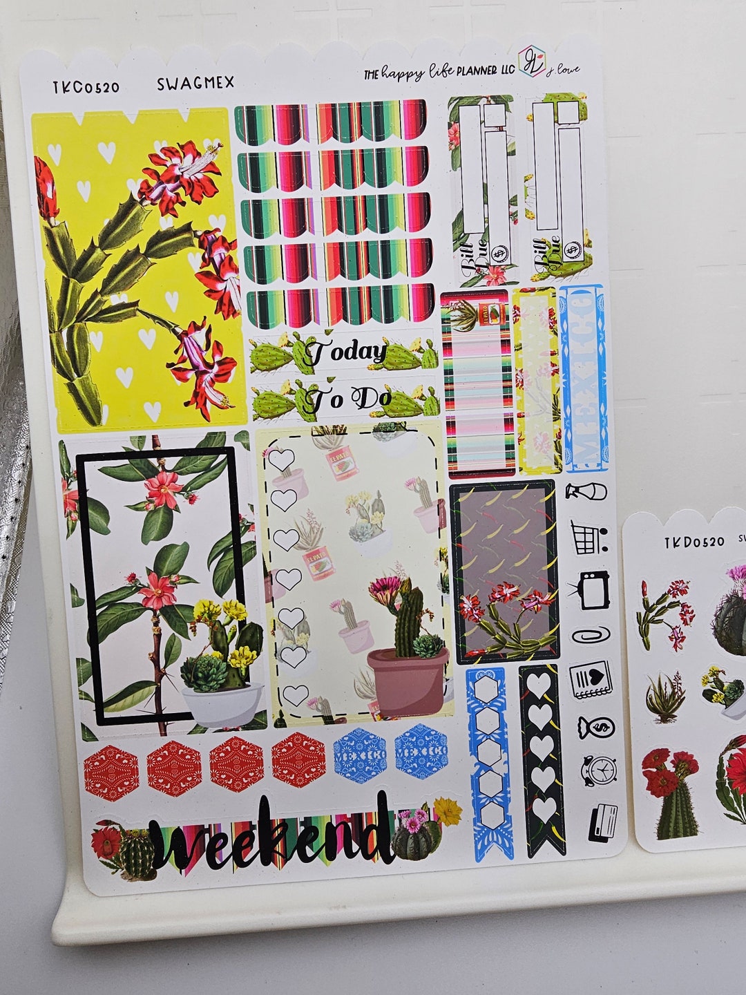 CLASSIC Weekly Planner Sticker Kit, CLASSIC Happy Planner Sticker Kit ...