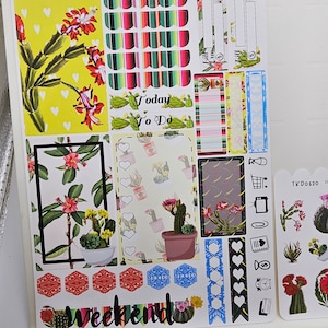 CLASSIC Weekly Planner Sticker Kit, CLASSIC Happy Planner Sticker Kit, Planner stickers, weekly stickers. Read Description!
