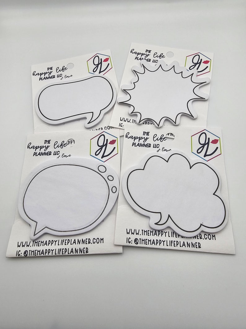 Note Notebook Bubbles Sticky Note Bubbles, Sticky, Note, Bubble Notes. Read Description! - Etsy