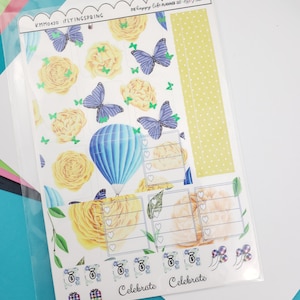 APRIL MINI Monthly Planner Sticker Kit, MINI Happy Planner Sticker Kit, Planner stickers, monthly sticker kit, monthly kit. Read Description