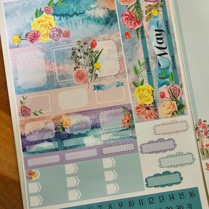 MAI MINI Monatliche Aufkleber Kit, MINI Happy Planner Sticker Kit, Planer Aufkleber, monatliche Aufkleber. Beschreibung lesen!