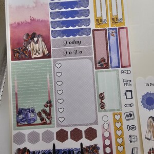 CLASSIC Weekly Planner Sticker Kit, CLASSIC Happy Planner Sticker Kit, Planner stickers, weekly stickers. Read Description!