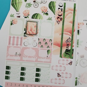 JUNI MINI Monatliche Planer Aufkleber Kit, MINI Happy Planner Sticker Kit, Planer Aufkleber, monatliche Aufkleber Kit, monatliche Kit. Beschreibung lesen!