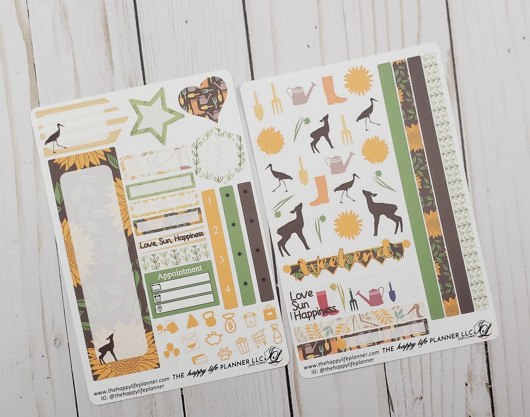 CLASSIC Weekly Planner Sticker Kit, CLASSIC Happy Planner Sticker Kit ...