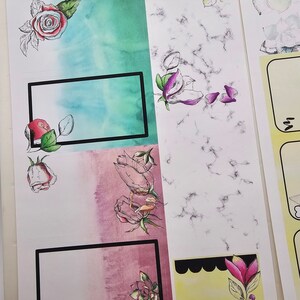 CLASSIC Weekly Planner Sticker Kit, CLASSIC Happy Planner Sticker Kit, Planner stickers, weekly stickers. Read Description!