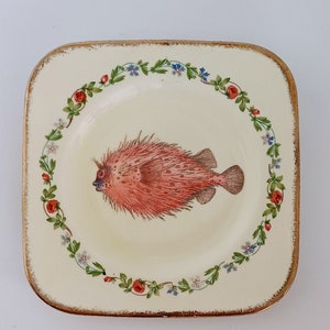 Balloon Fish Vintage China Grandma Chic