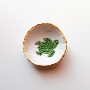 Turtle Ring Dish/Custom RingDish/Bridesmaid Gift/Gift for Him/Gift for Her/Birthday Gift/Anniversary Gift/Personalized Ring Dish