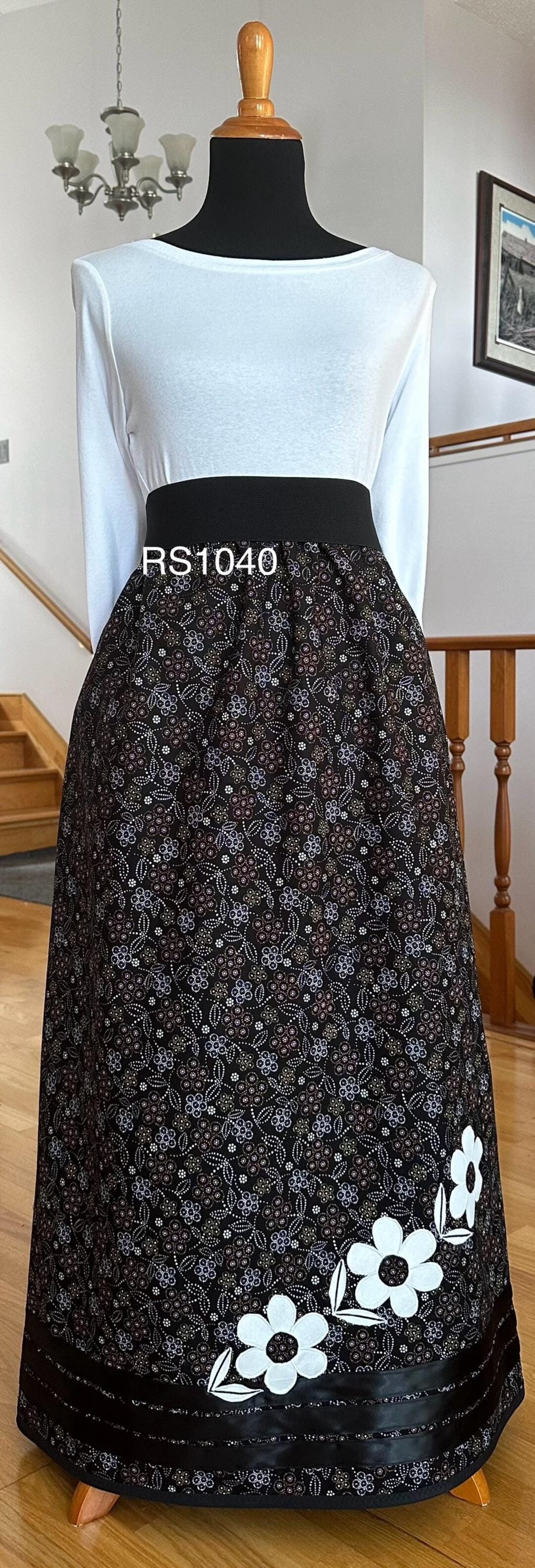 ROP-RPW2506 GREEN RIBBON PULLEY TAFFETA SKIRT