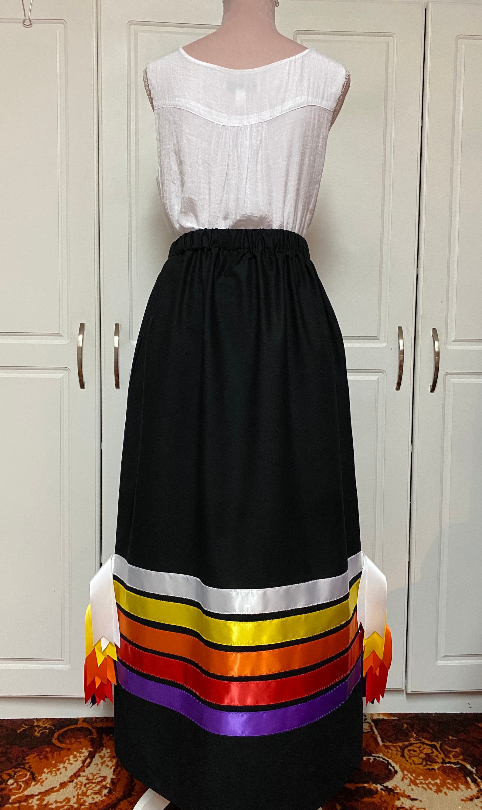 What To Wear With Ribbon Skirt at Jaqueline Richardson blog