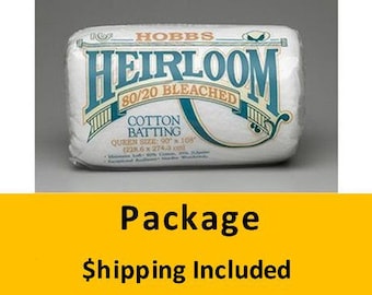 BHL90 Hobbs Heirloom 80/20 Bleached (Package, Queen 90 in x 108 in) shipping included*