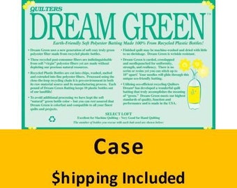 GQ Dream Green Batting ( Case(5), Queen 108 in x 93 in) shipping included*