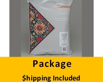 TM90 Hobbs Polyester Thermore Batting (Package, Queen 90 in. x 108 in.) shipping included*