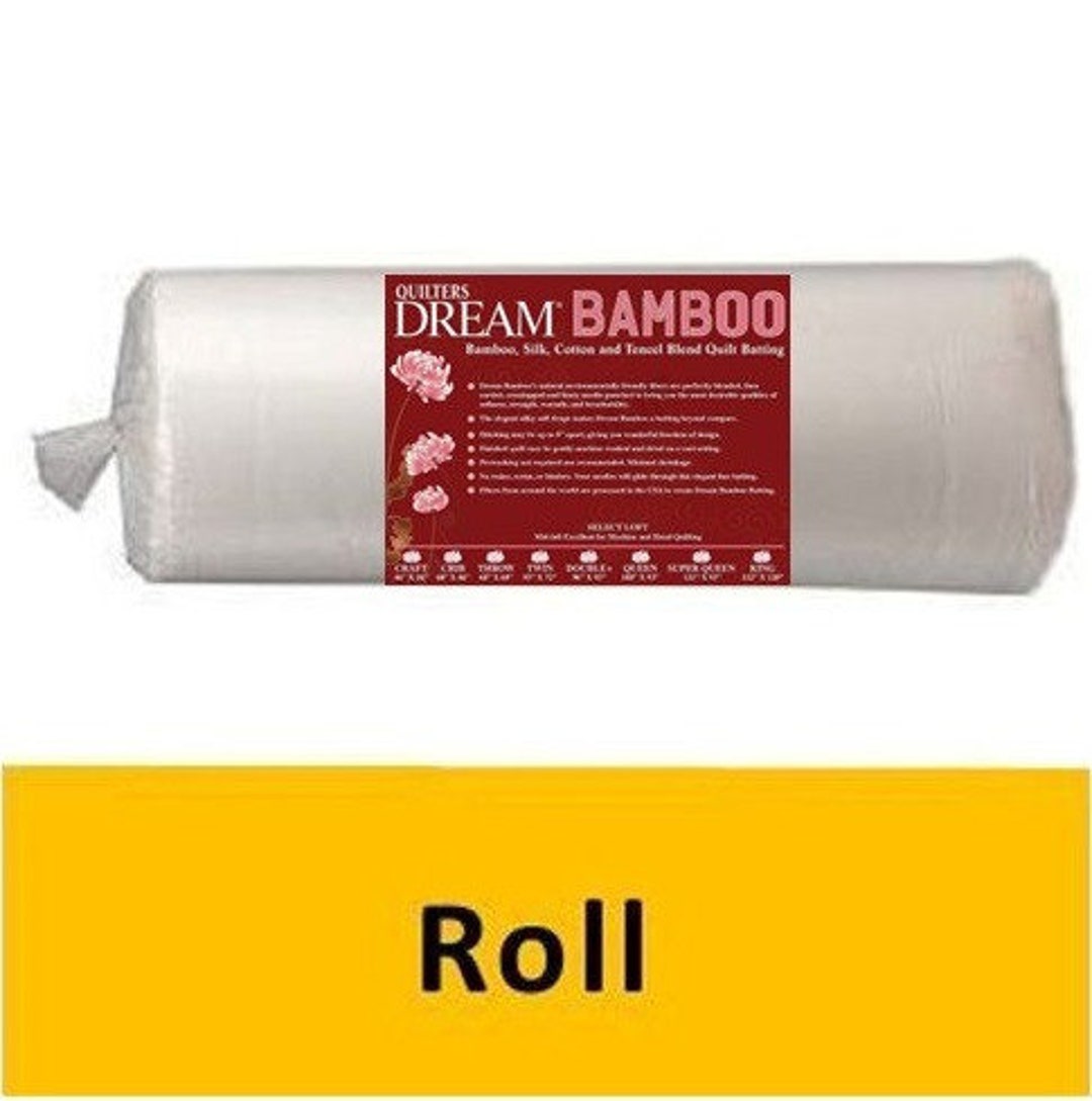 OQR Dream Bamboo Batting roll Queen 93 in X 30 Yds Shipping Etsy