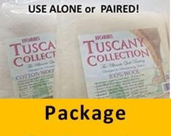 Tuscany Cotton Wool/WoolThrow Duo