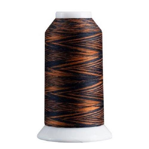Superior Spirit Polyester Thread 804-variegated Rust/Black 40wt/3ply1650 yds