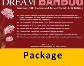 ODPK Dream Bamboo Batting (Package, Double 93 in x 96 in) shipping included*