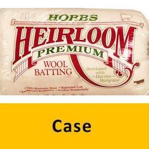 Hobbs BHL120 Batting Heirloom Premium Cotton Blend, Bleached, 120 x 120-Inch, King