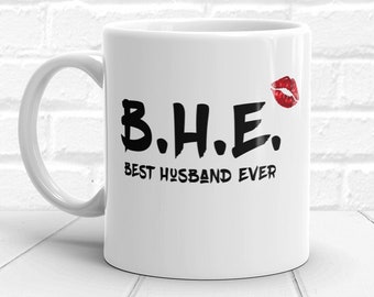 Best Husband Ever Coffee Mug, Valentines Day Gift for Husband, Anniversary Gifts, Best Husband Mug, Hubby Coffee Cup, Valentines Mug for Him