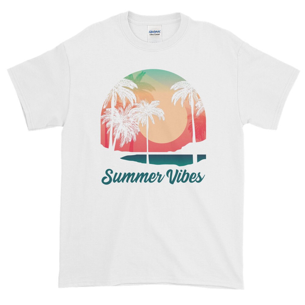 Summer Vibes Shirt, Summer Vibes T-shirt, Cool Summer Shirt, Summer ...
