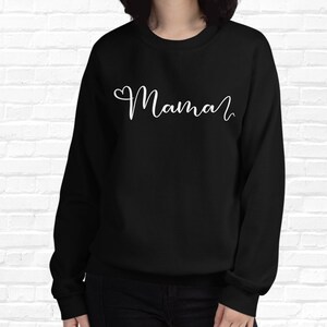 Mother's Day Gift for Mom, Mama Hoodie, Mama Sweatshirt, Cute Mom Hoodie, Mom Sweatshirt, Cute Gift for Mom, Gift for New Mom, Birthday Gift image 8