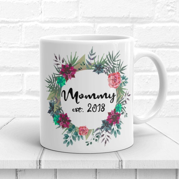 mom est 2019 mug