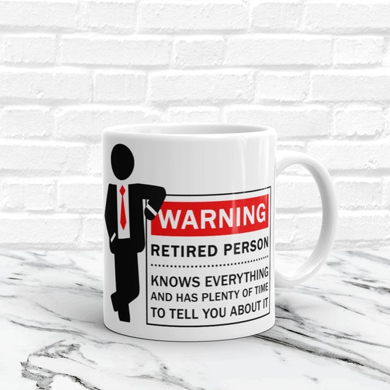 Retirement gift Retired 2020 Black Coffee Mug Quarantine Dad Mom Grandpa Granmda