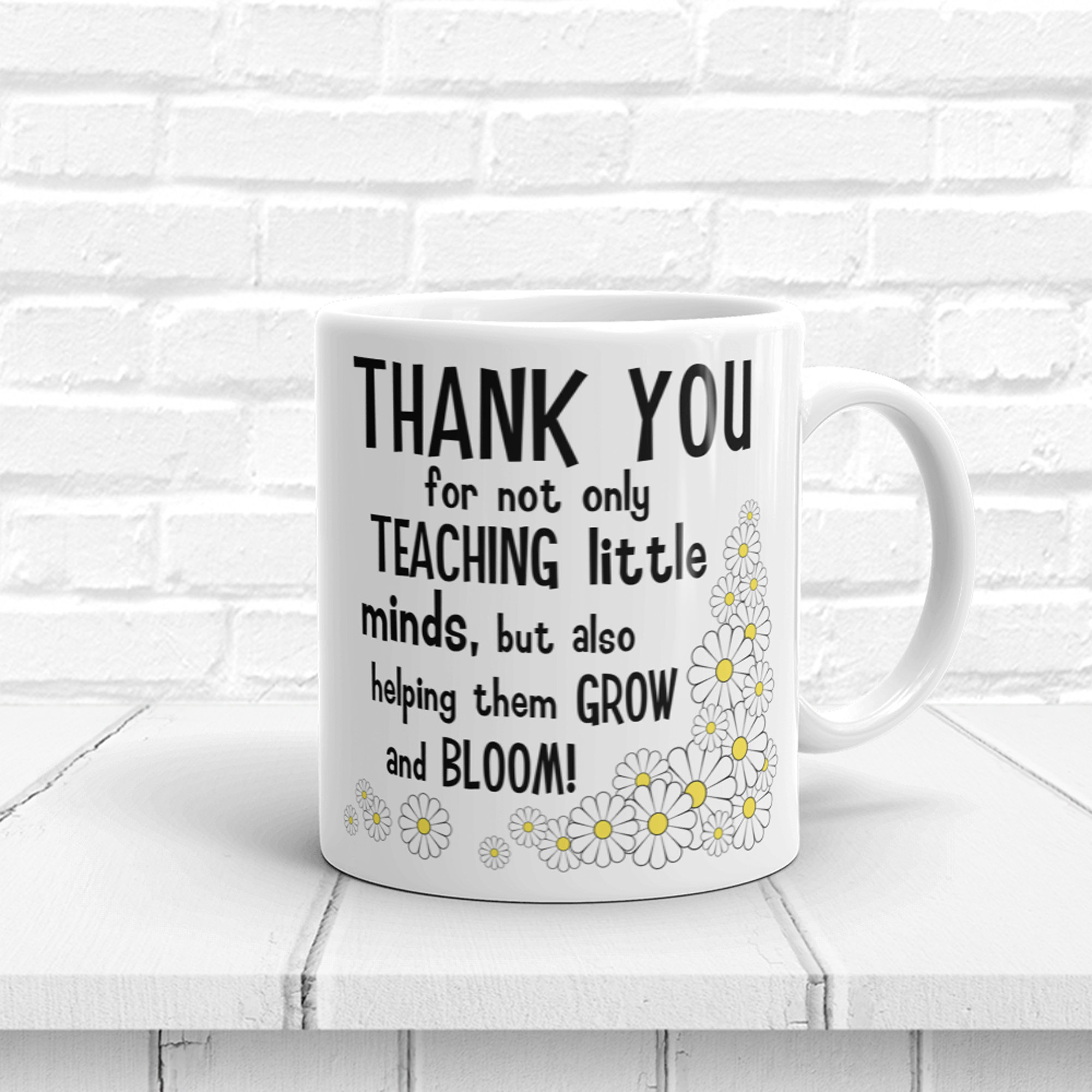 Teacher Mug Teacher Thank You Mug, Thank You Gifts for Teachers