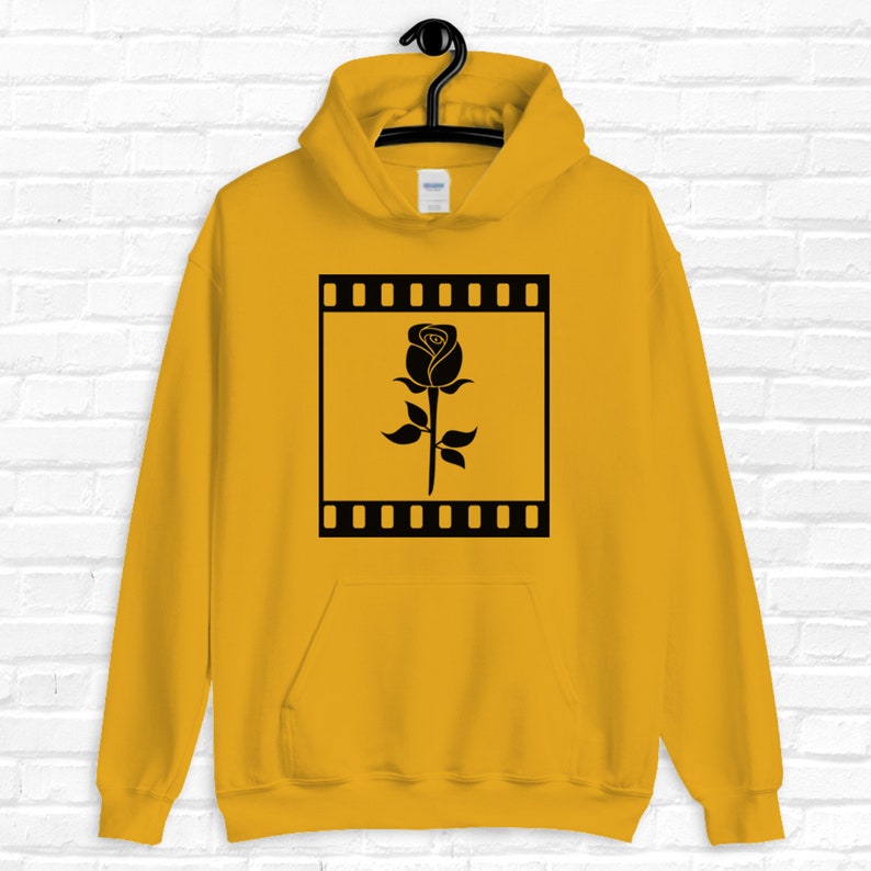 Cool Yellow Hoodie for Men/Women Yellow Sweatshirt Black Etsy.de
