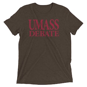 Debate UMass .... Camiseta de manga corta imagen 7