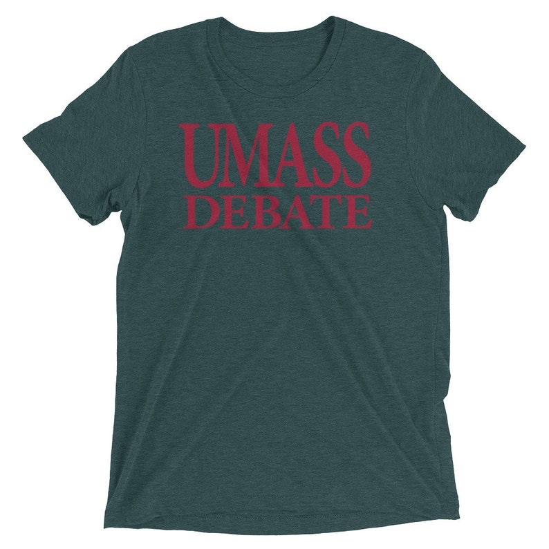 Debate UMass .... Camiseta de manga corta imagen 4