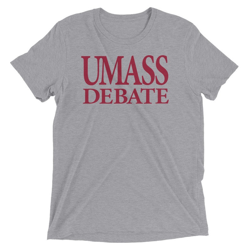 Debate UMass .... Camiseta de manga corta imagen 1
