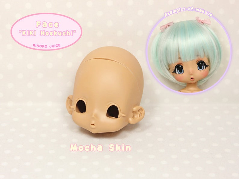 KIKI Hoekuchi / Head Face / KINOKO JUICE Original Doll image 5