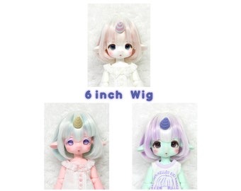 6 inch Wig: Mushroom Bob / KINOKOJUICE Original Design