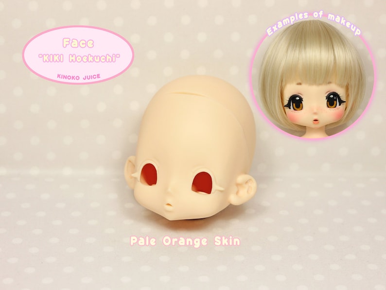 KIKI Hoekuchi / Head Face / KINOKO JUICE Original Doll image 4