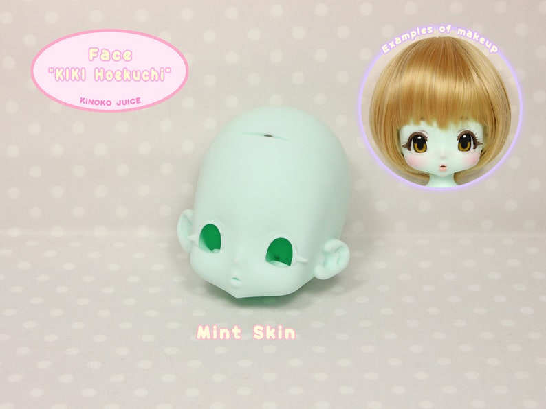 KIKI Hoekuchi / Head Face / KINOKO JUICE Original Doll image 6