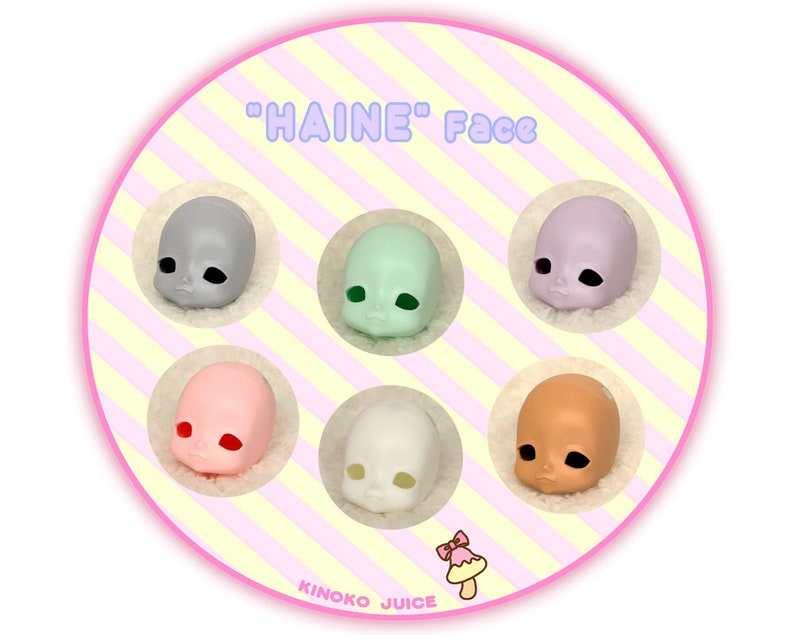 HAINE / Head Face / KINOKO JUICE Original Doll 画像 1