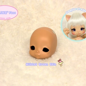 HAINE / Head Face / KINOKO JUICE Original Doll Milktea Brown