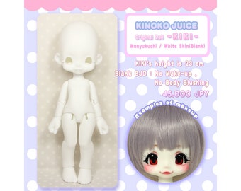 KIKI Munyukuchi / White Skin (Blank Bjd) / KINOKOJUICE Original BJD Doll