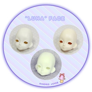 LUNA / Head (Face) / KINOKO JUICE Original Doll